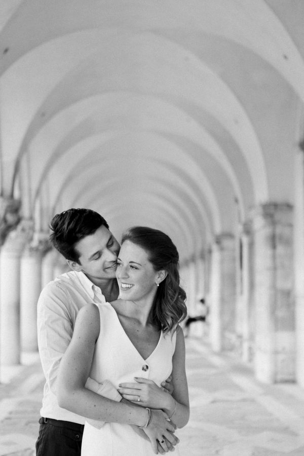 Foto fidanzamento Venezia prima del matrimonio Venezia Bianco e Nero