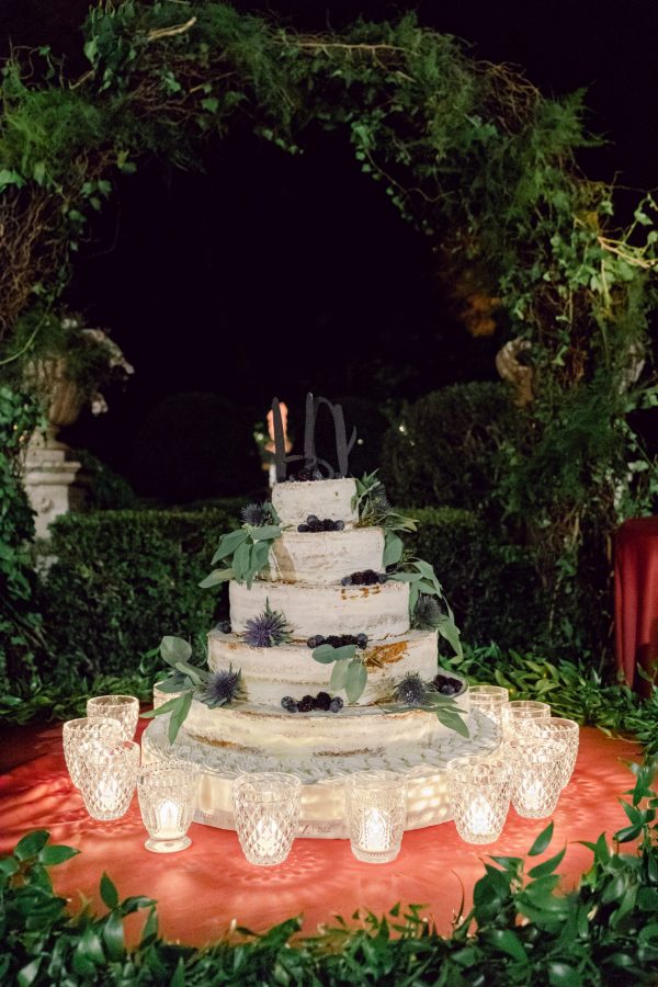 Cut of the cake Luxury Venetian villa wedding in the north of Italy Padova Hills