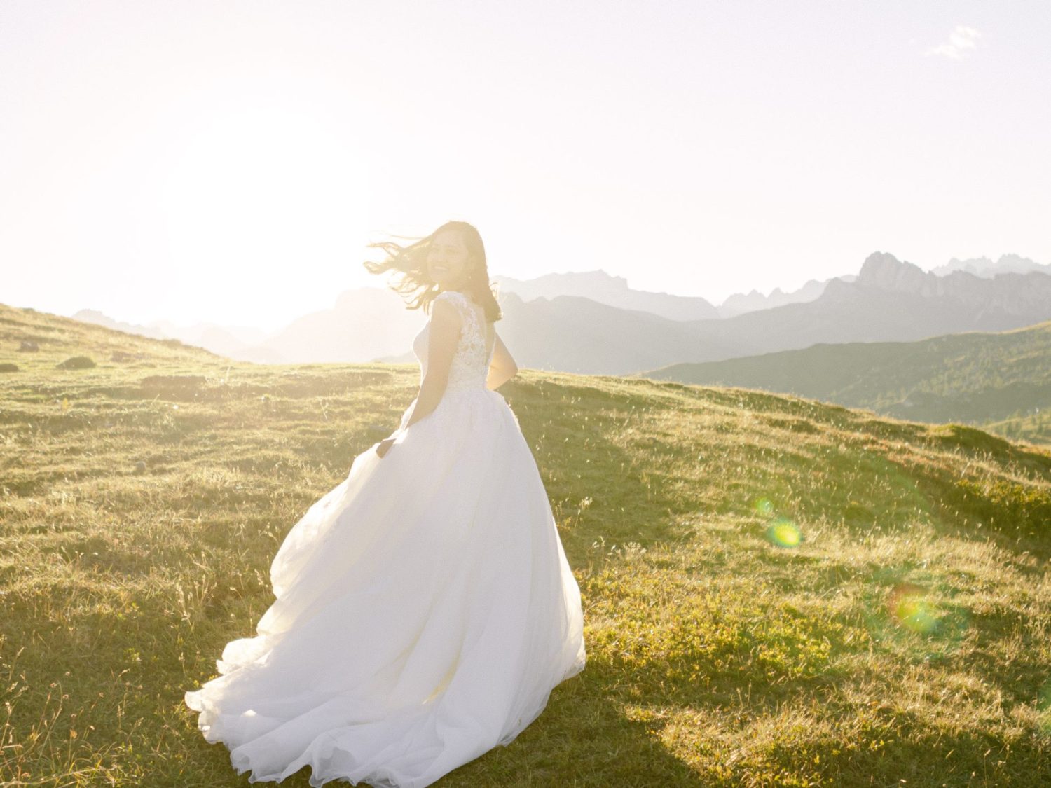 Dolomites-Wedding-Sunset-Shoot-at-Passo-Giau-Cortina