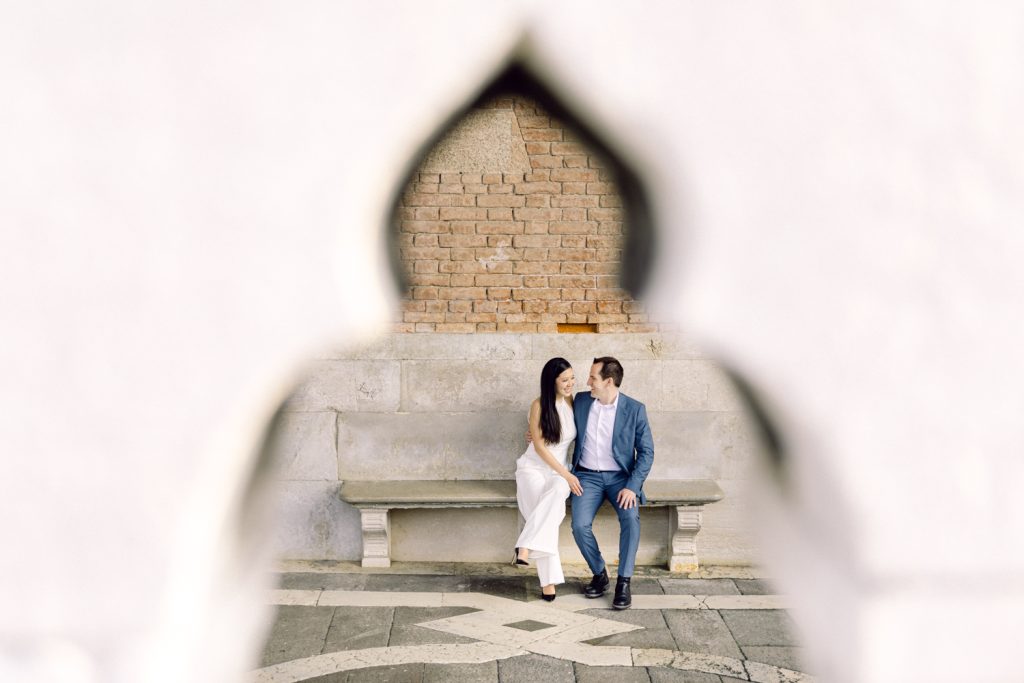 Delivering Memories: Beyond the Photoshoot When you book a Venice engagement session with me, you’ll receive your photos through Pic-Time, a beautiful and easy-to-use online gallery. I know many couples never get around to printing their images, so I’ve added an automatic reminder system. Once your gallery is ready, you’ll get a gentle nudge to print your favorite images—whether as wall art, an album, or a set of fine art prints. And before the gallery expires, you’ll get another reminder so you won’t miss your chance to keep your memories in tangible form. Planning Your Own Pre Wedding Photos in Venice? If you're considering a pre wedding photoshoot in Venice, here are a few tips: Best time of day: Sunrise is ideal for soft light and quiet streets. Season: Spring and early summer (like May) offer beautiful weather and fewer crowds. What to wear: Choose elegant but comfortable outfits that reflect your style. Neutral tones and flowing fabrics photograph beautifully. Locations: Piazza San Marco, the small bridges of Dorsoduro or San Polo, and secret alleyways in Castello all offer amazing backdrops.