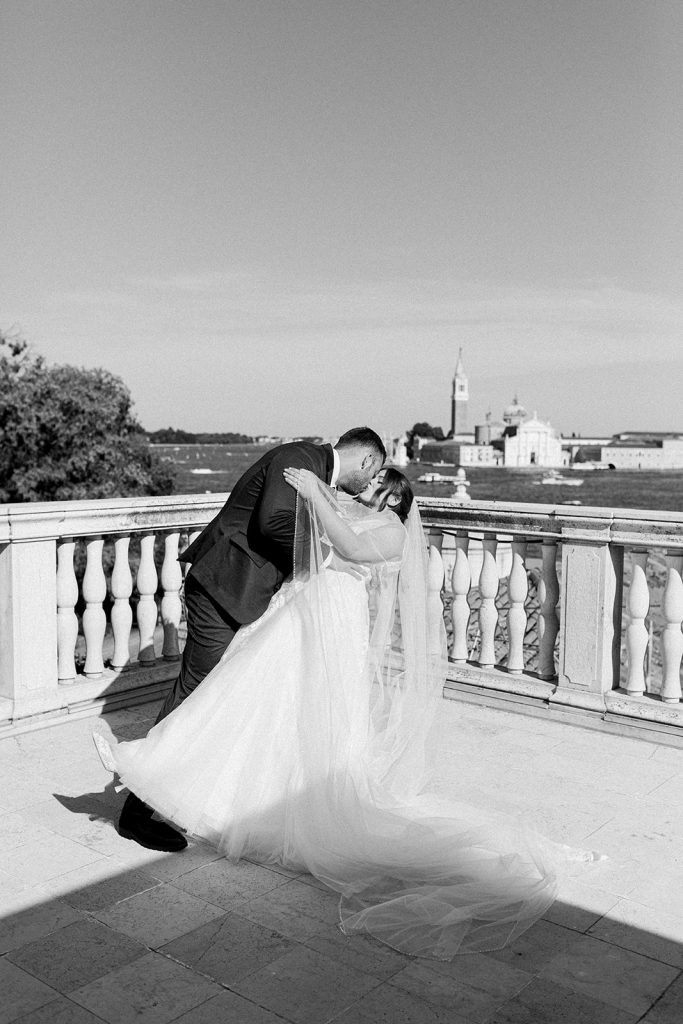 Elopement in Venice Ceremony at Luna Baglioni Hotel San Marco Venice Italy