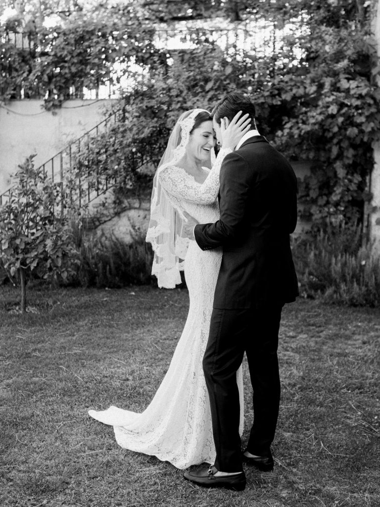 Exchanging vows at La Pescaia in the Maremma, Tuscany